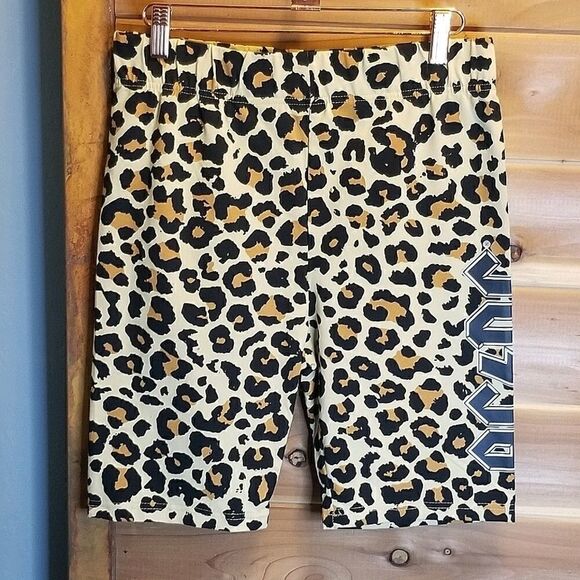 ACDC Leopard Print Bike Shorts (size XL) - Picture 1 of 4